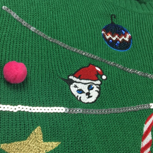 Cute/ugly Christmas sweater! - Picture 4 of 6